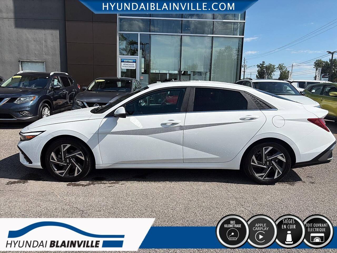 Hyundai Elantra 2024 Blanc Blainville - photo #6