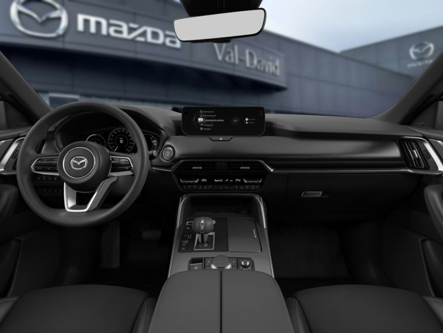 Mazda CX-70 hybride rechargeable GT TI 2026 Noir de jais mica