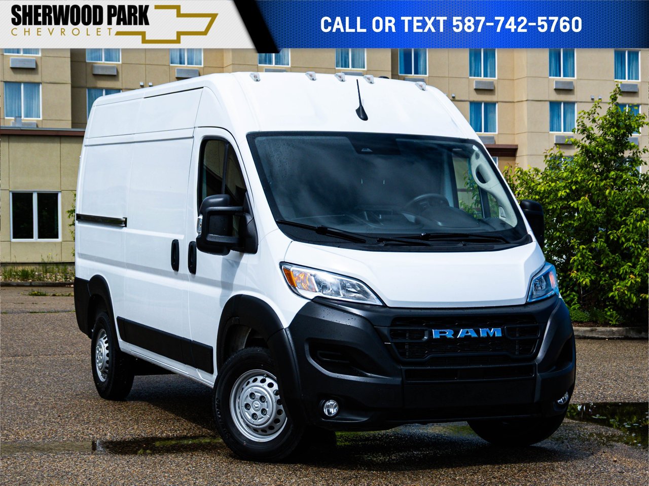 2025 Ram ProMaster Cargo Van SLT 2500 High Roof 136 WB White Sherwood Park - photo #0