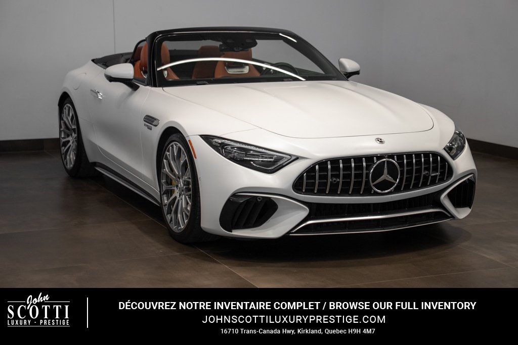 Mercedes-Benz SL SL 63 AMG roadster 2022 Blanc Kirkland - photo #3