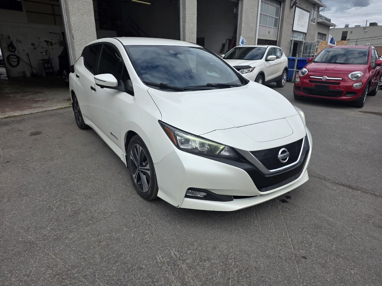 Nissan LEAF 2018 Blanc Longueuil, - photo #8