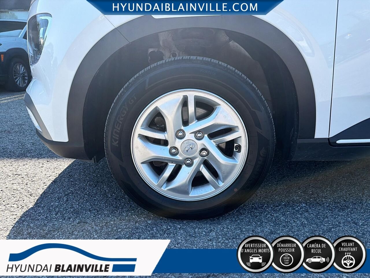 Hyundai Venue 2022 Blanc Blainville - photo #7