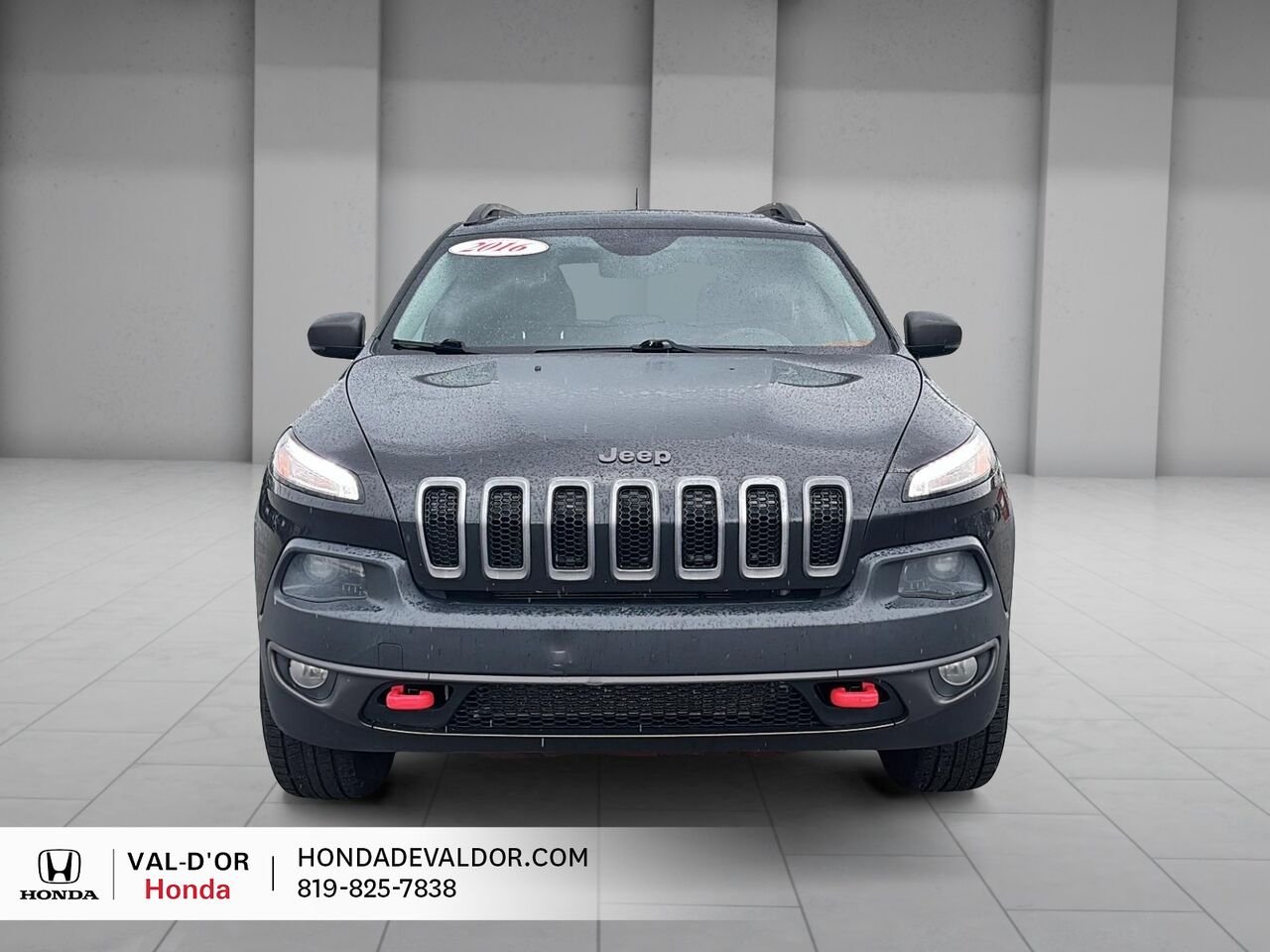 2016 Jeep Cherokee Trailhawk 4 portes 4 roues motrices Black Val-d'Or - photo #1