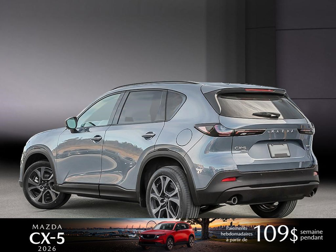 Mazda CX-5 JM3KMBHA5T0187091 2026 Gris polymétal métallisé Mirabel - photo #3