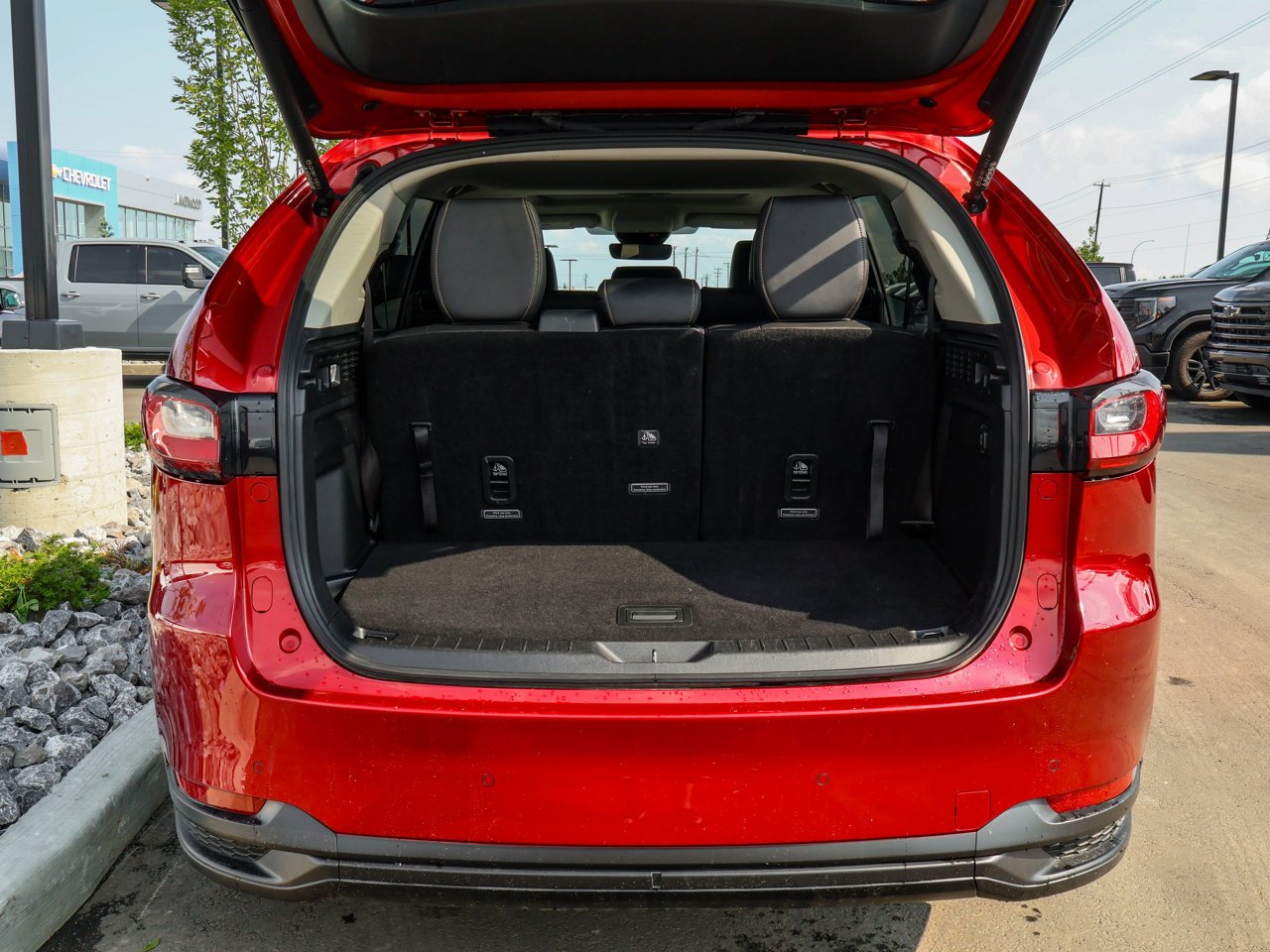 2025 Mazda CX-90 MHEV GS-L AWD Red Sherwood Park - photo #8