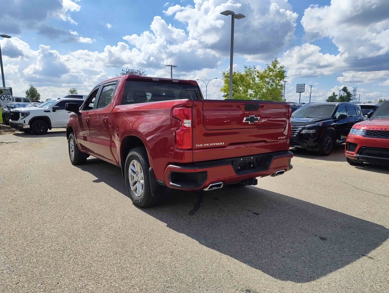 2024 Chevrolet Silverado 1500 4WD Crew Cab 147 RST Red Sherwood Park - photo #4