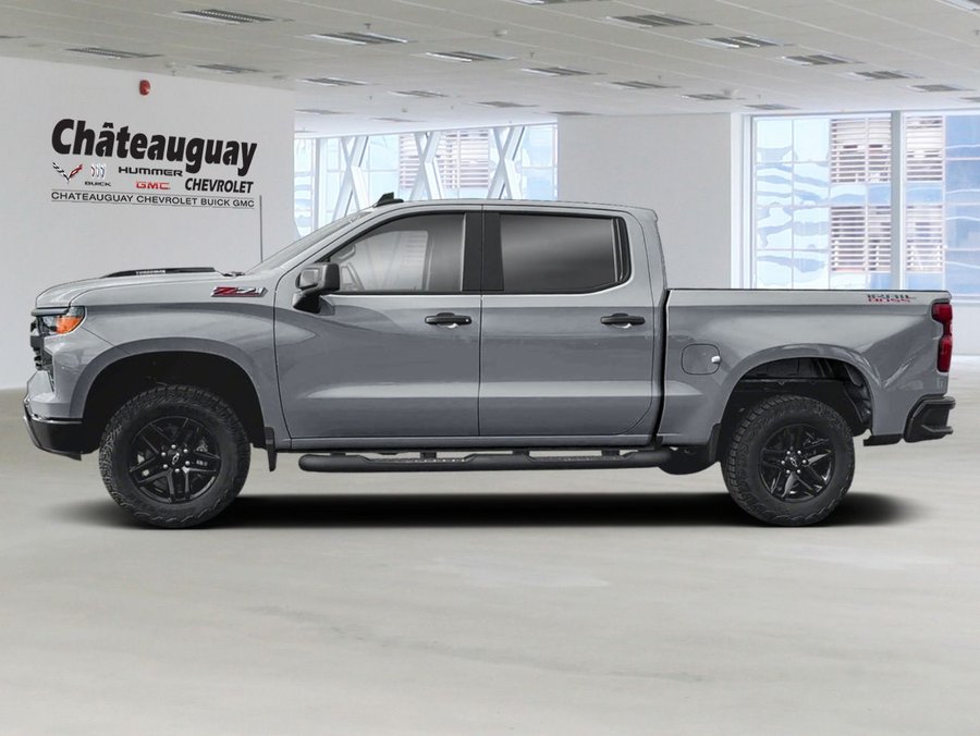 CHEVROLET Silverado 1500 Custom Trail Boss cabine multiplace 4RM 157 po 2026 Noir