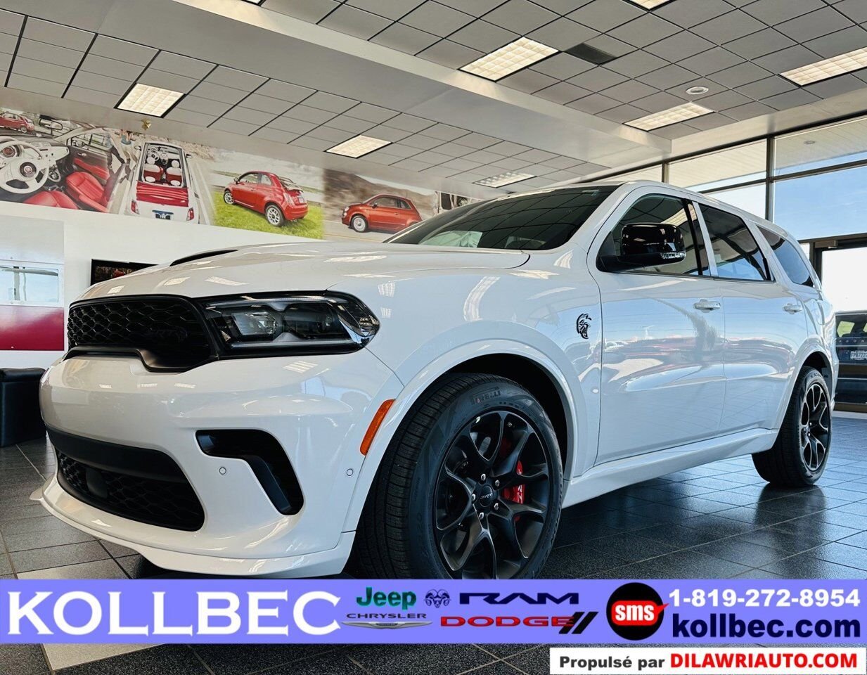 2024 Dodge Durango 24830 | SRT Hellcat Premium TI White Knuckle Gatineau - photo #0