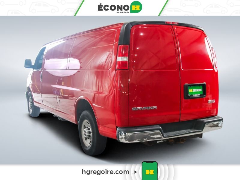 2018 GMC Savana Red Laval - photo #4