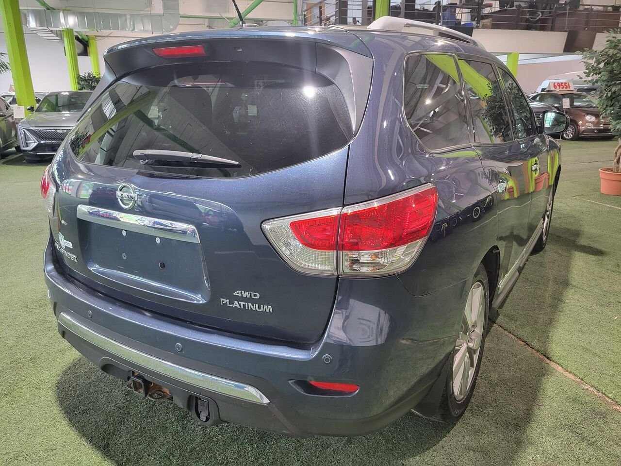 2016 Nissan Pathfinder Blue  - photo #5