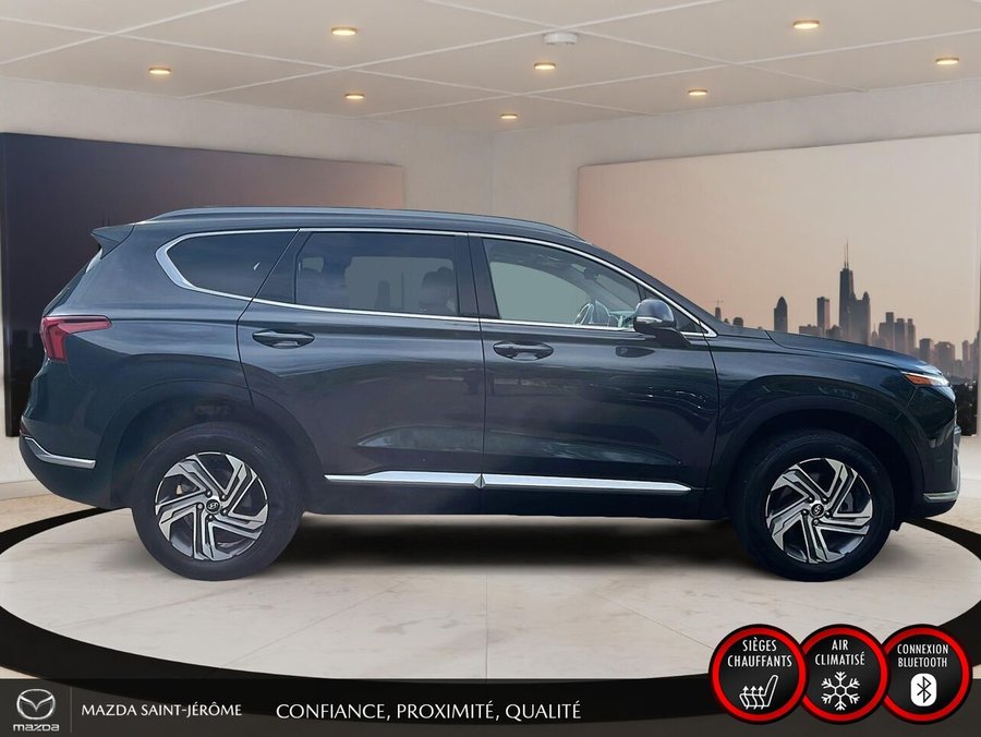 Hyundai Santa Fe Preferred TI ens. Trend | TOIT PANO | SIMILICUIR | AWD | 52 771 KM 2023 Gris