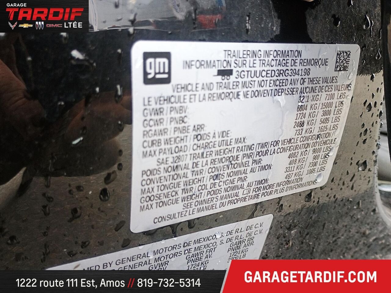 GMC SIERRA 1500 4WD CREW CAB PICKUP 94198A 2024 Amos - photo #17