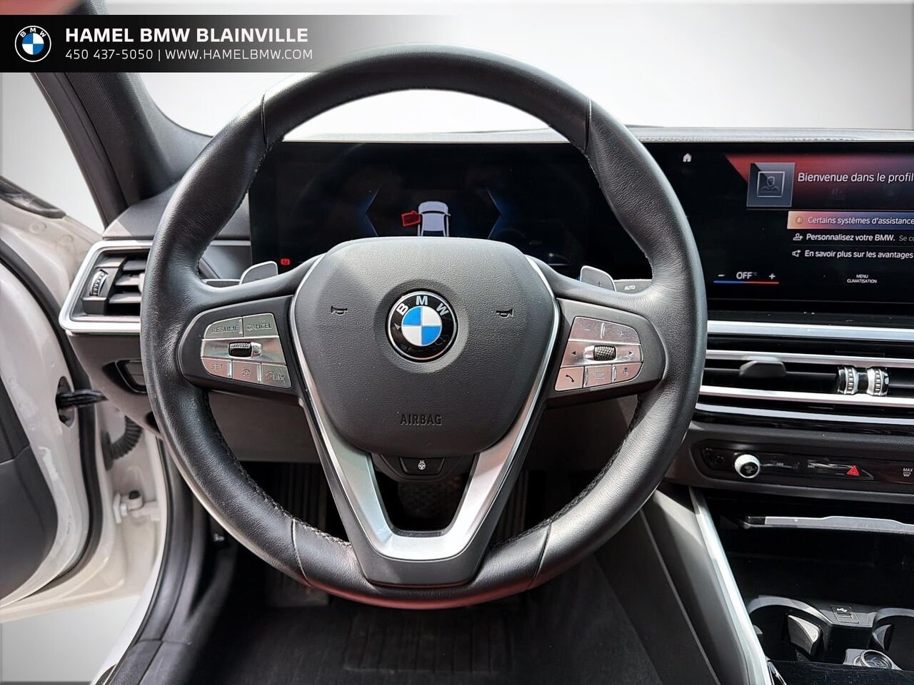 2023 BMW 3 Series 330i xDrive berline Amérique du Nord White Blainville - photo #10