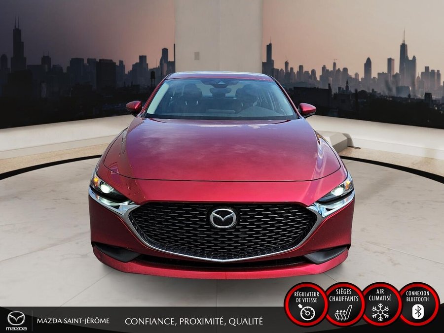 Mazda Mazda3 GS | AWD | CLEAN CARFAX | 2023 Rouge