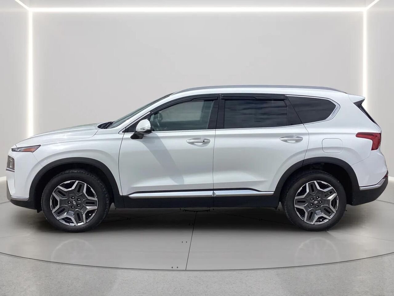 2022 Hyundai Santa Fe Hybrid White Gatineau - photo #1