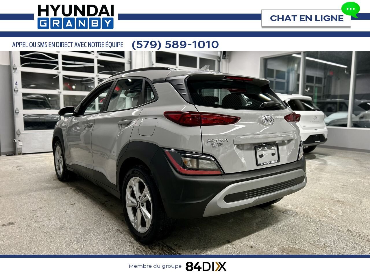 Hyundai Kona 2023 Gris Granby - photo #4