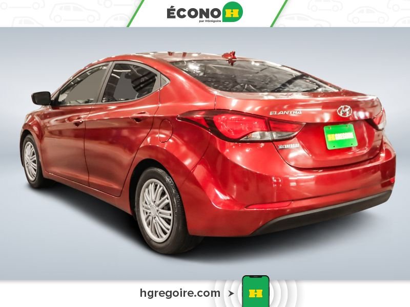 2016 Hyundai Elantra Red Laval - photo #5