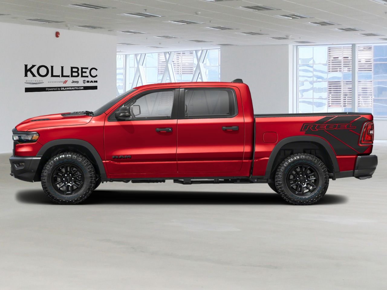 2026 RAM 1500 261570 | Rebel cabine d'équipe 4x4 caisse de 5 pi 7 po Molten Red Pearl Gatineau - photo #2