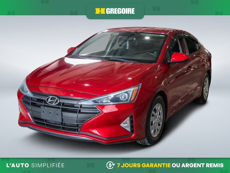 2019 Hyundai Elantra Red Laval - photo #2