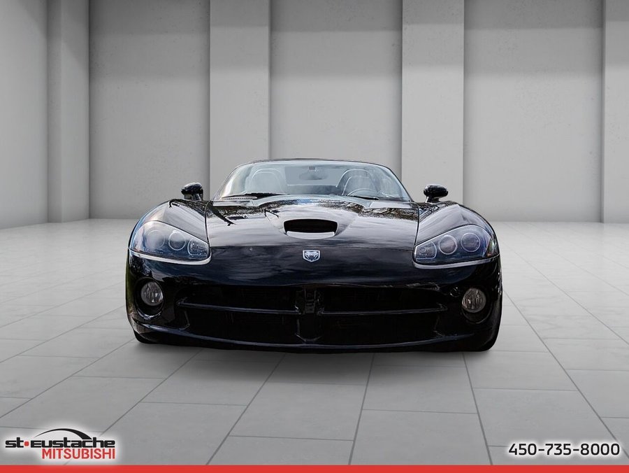 Dodge Viper 2dr Convertible SRT10-MANUELLE 2005 Noir
