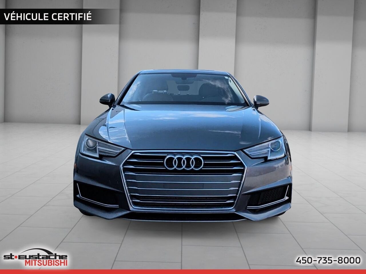 Audi berline A4 2019 Gris Saint-Eustache - photo #1