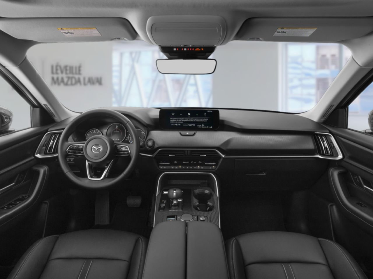 2026 Mazda CX-90 MHEV GS-L TI Rhodium White Metallic Laval - photo #8