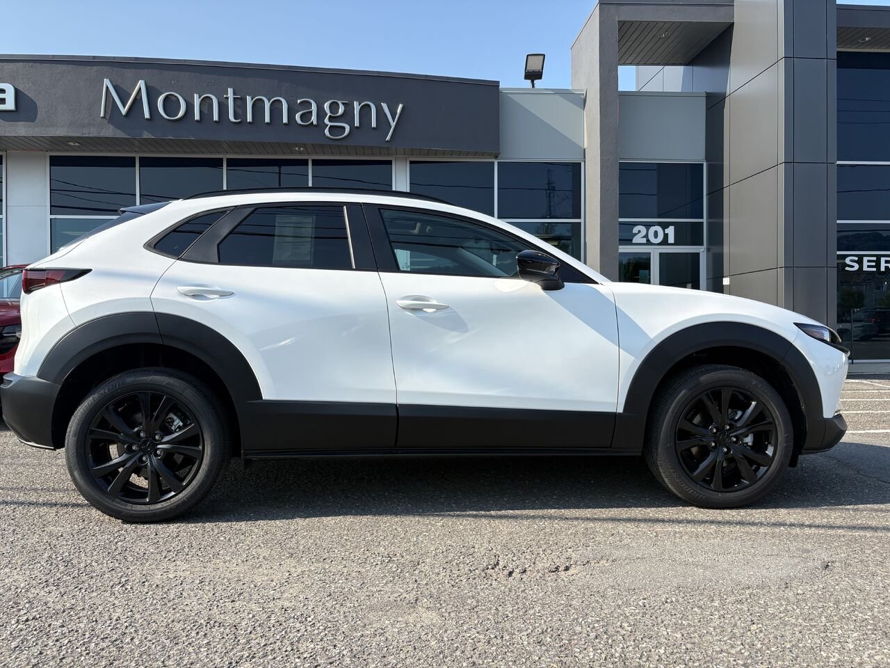 2026 MAZDA CX-30 GS TI Snowflake White Pearl Montmagny - photo #2