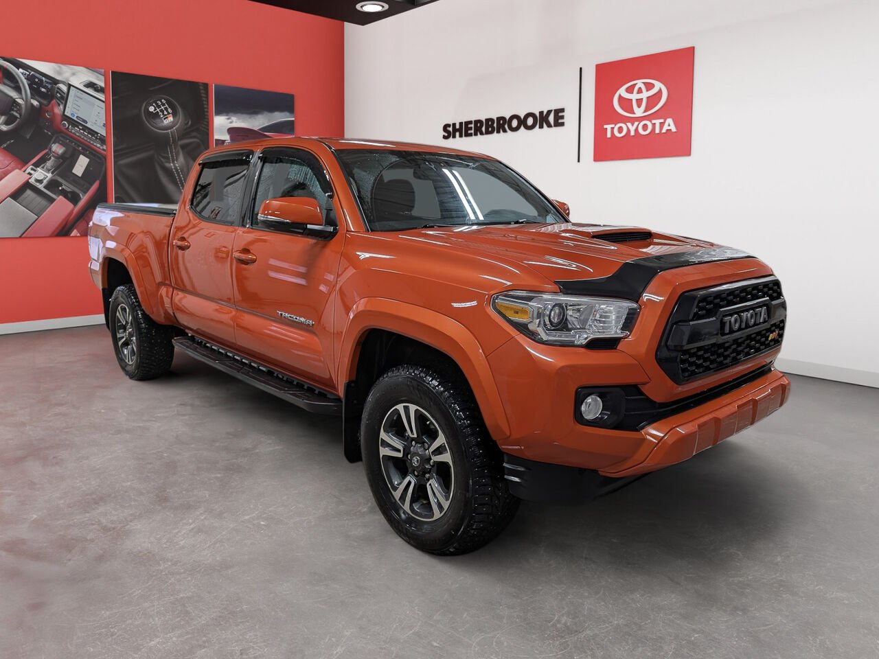 Toyota Tacoma TRD SPORT/SIÈGES CHAUFFANTS/VOLANT CHAUFFANT/AC BIZONE/CAMÉRA DE RECUL/ 2017 Orange Sherbrooke - photo #2