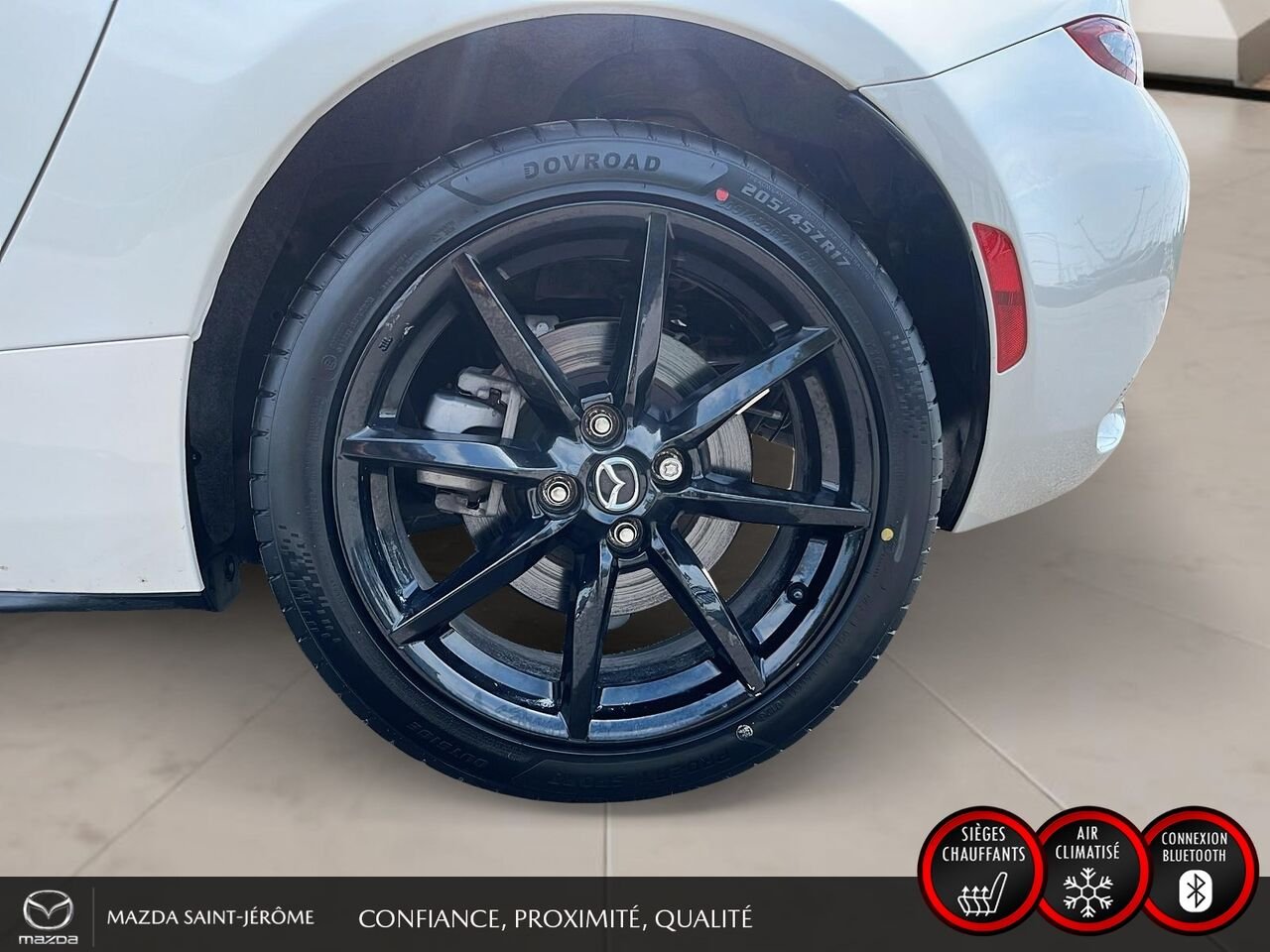 2023 Mazda MX-5 RF GS-P | MAGS NOIR | TOIT ÉLECTRIQUE | AUTOMATIQUE | White Saint-Jérôme - photo #11