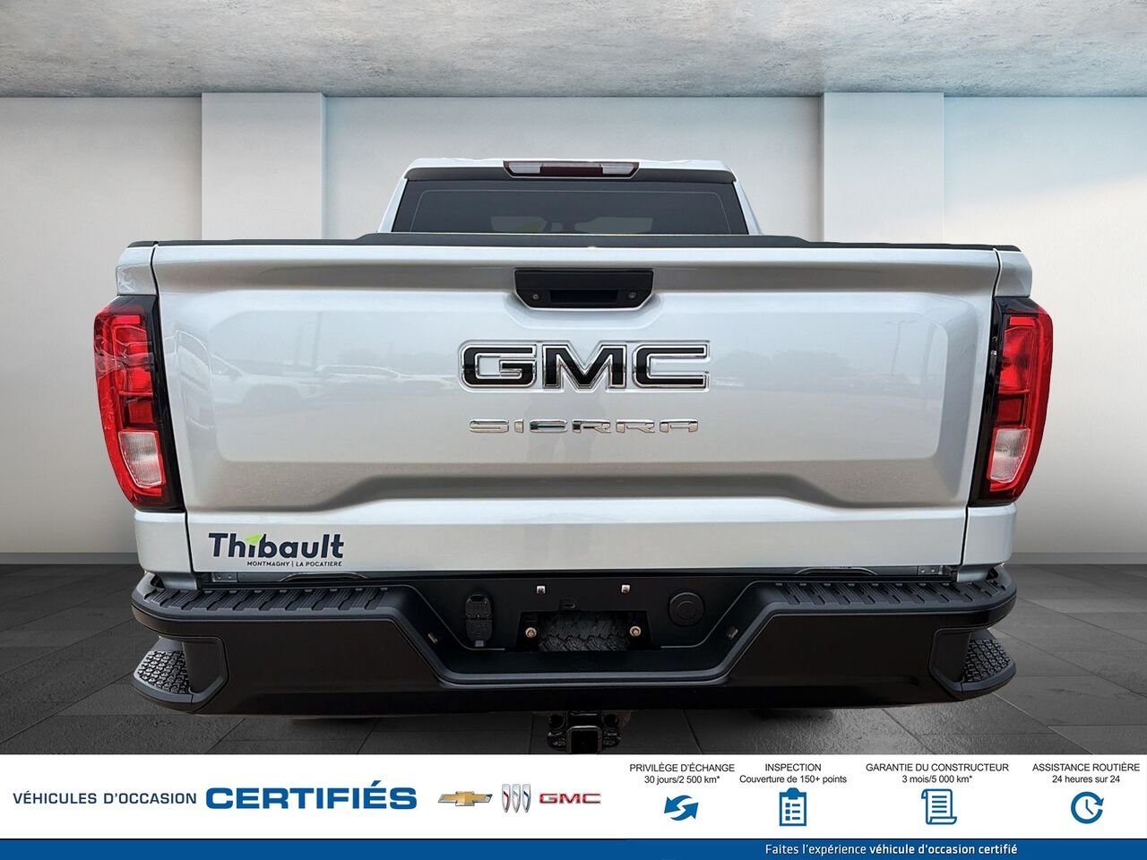 2019 GMC SIERRA 1500 cabine double 4RM 147 po Silver Montmagny - photo #2