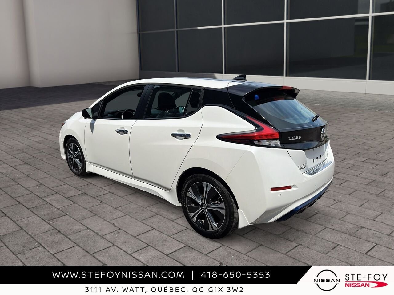 Nissan LEAF SV 40 KWH 2021 Blanc Ste-Foy - photo #3