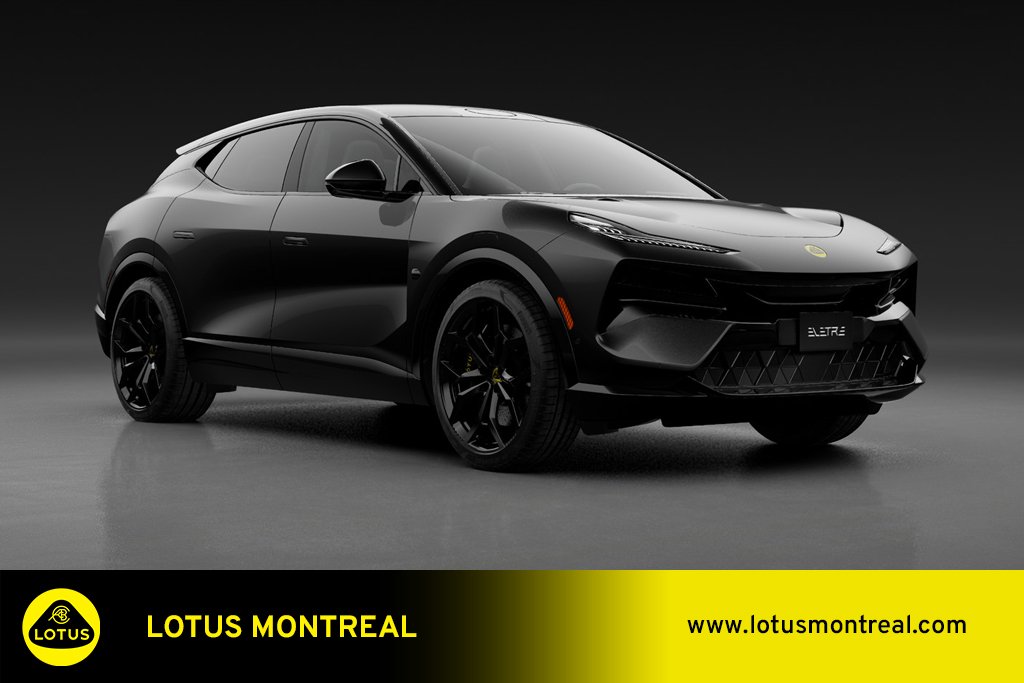 2026 Lotus Eletre *MAINTENANT DISPONIBLE* Touring Black Kirkland - photo #2