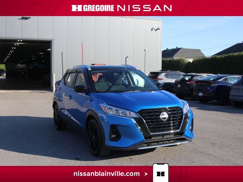 Nissan Kicks BE6271 | SV BAS KM 0 ACCIDENT À PARTIR DE 2,99% 2023 Bleu Laval - photo #0