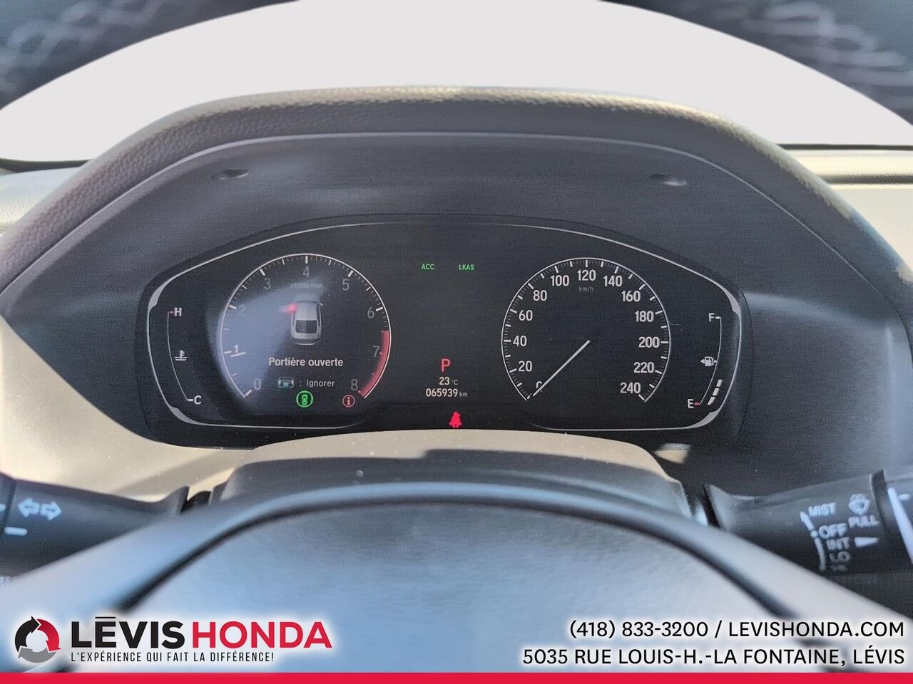 Honda Accord Sport Sport CVT 2018 Blanc Lévis - photo #26