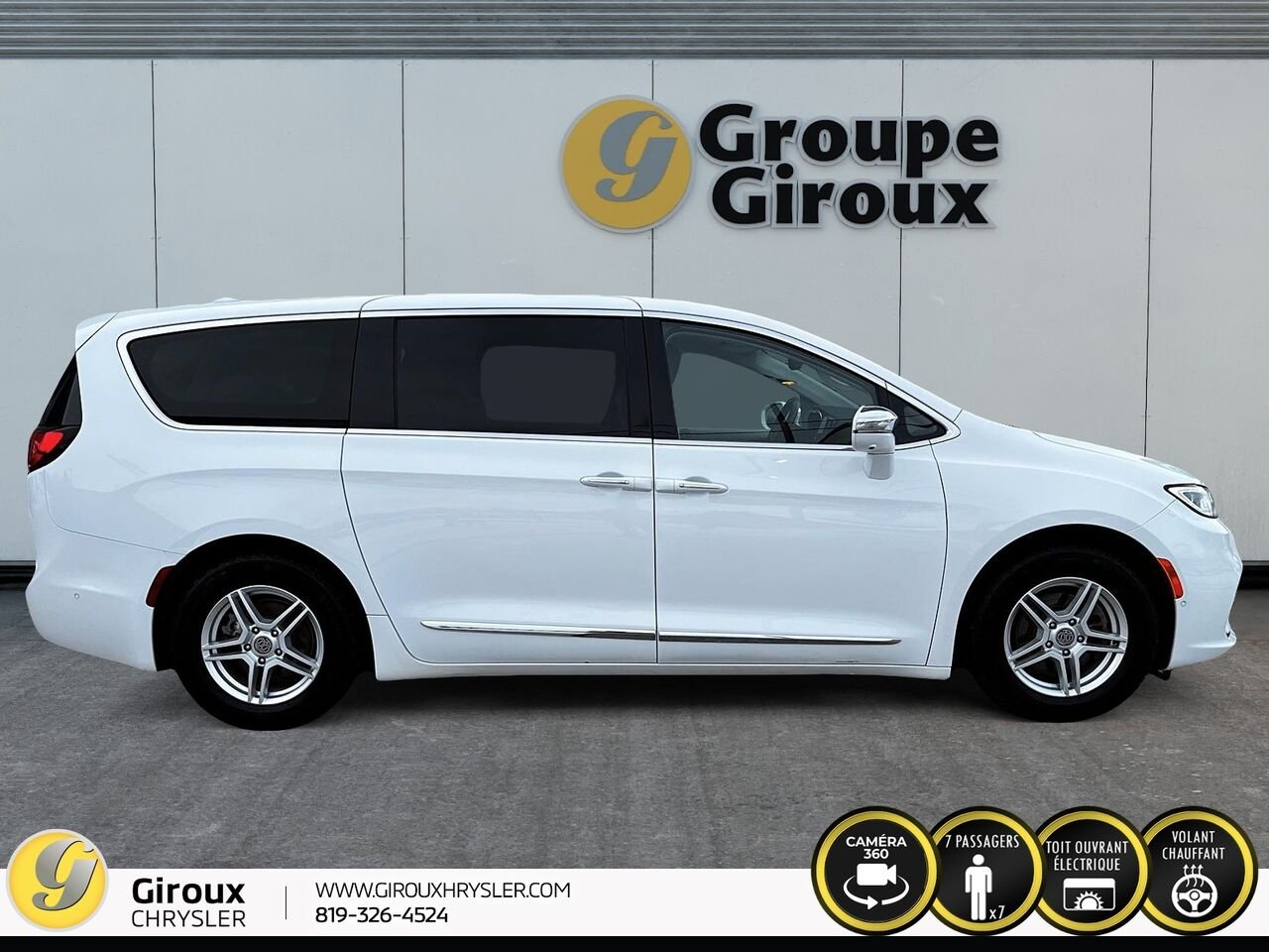 Chrysler Pacifica Hybrid 2022 Blanc Sainte-Agathe-des-Monts - photo #4