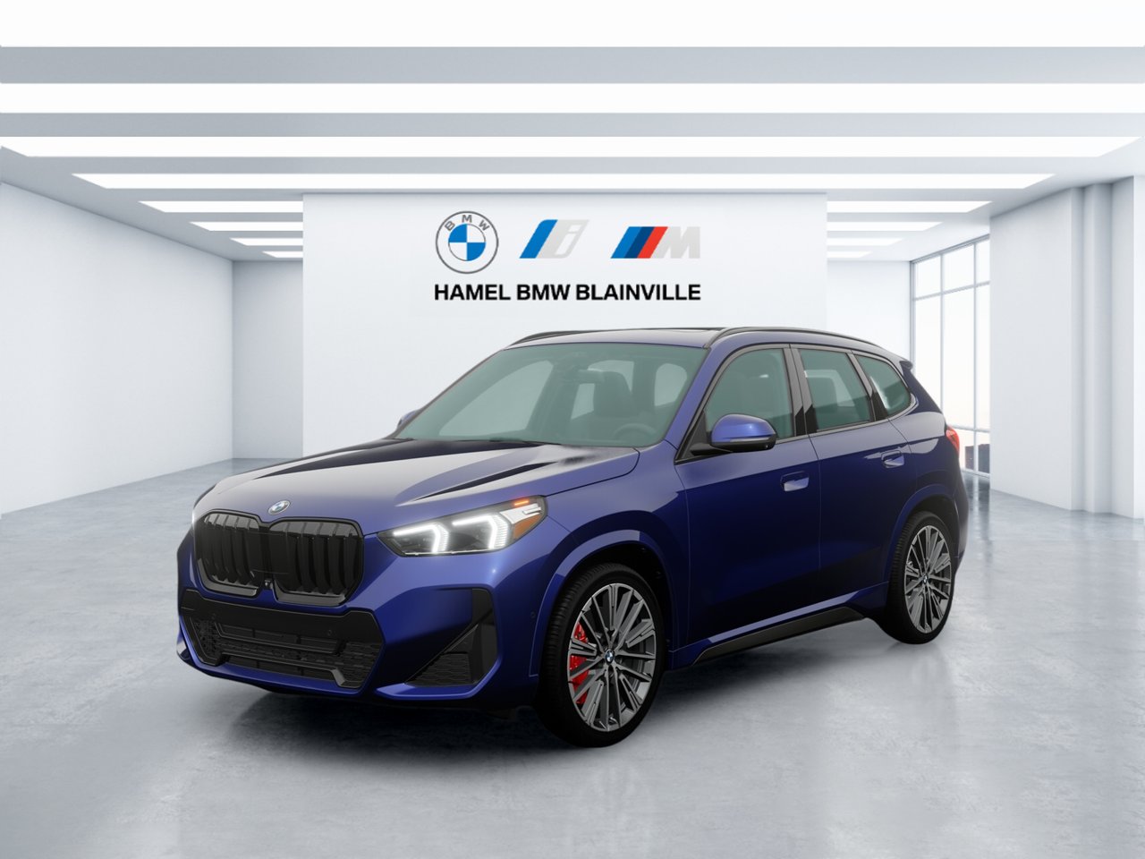 2026 BMW X1 xDrive28i Frozen Portimao Blue Metallic Blainville - photo #0