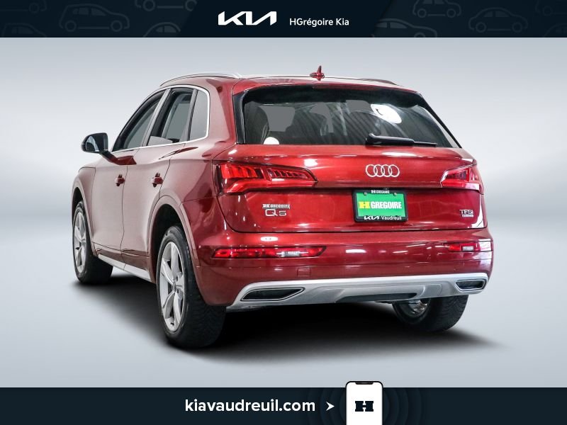 2018 Audi Q5 Red Saint-Eustache - photo #4
