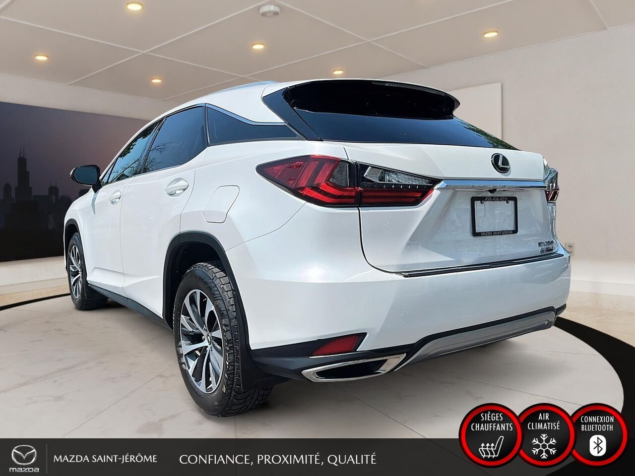 Lexus RX RX 350 BA 2022 Blanc Saint-Jérôme - photo #9