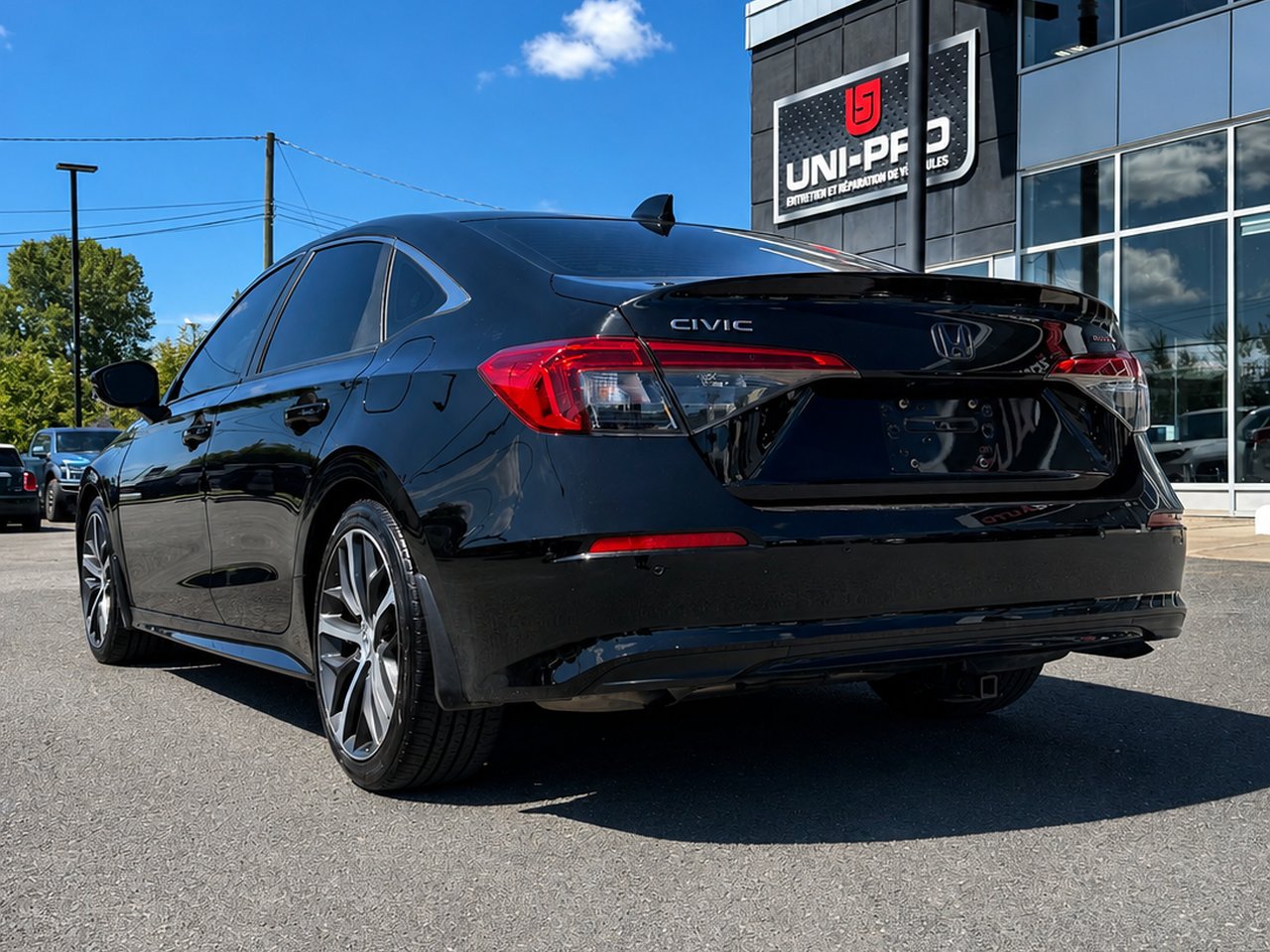 Honda Civic Berline 2022 Noir Granby - photo #4
