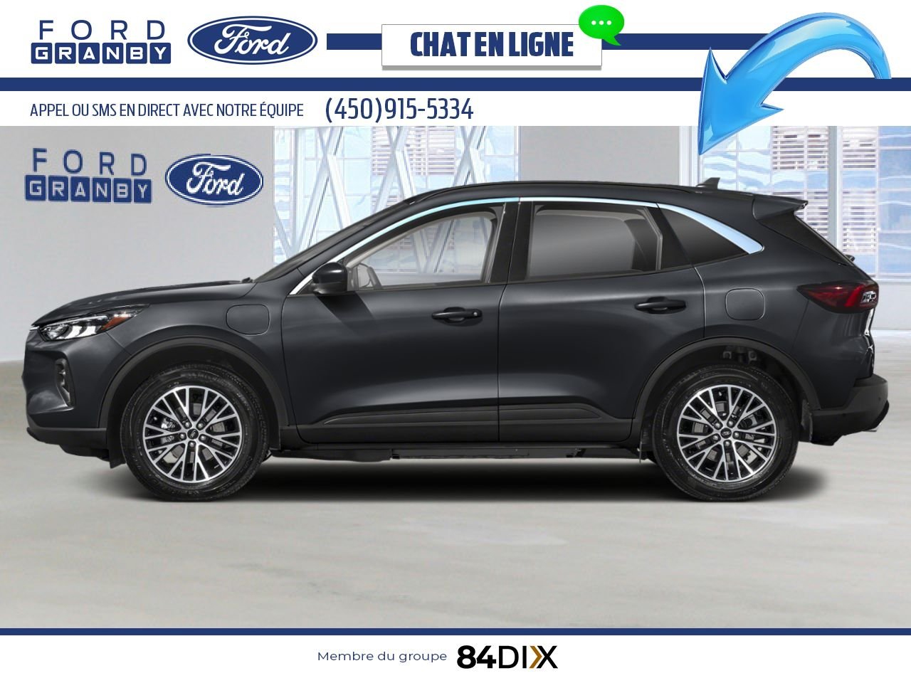 2026 Ford Escape Agate Black Metallic Granby - photo #2
