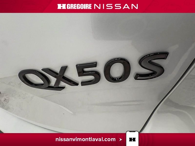 2023 Infiniti QX50 White Saint-Eustache - photo #14