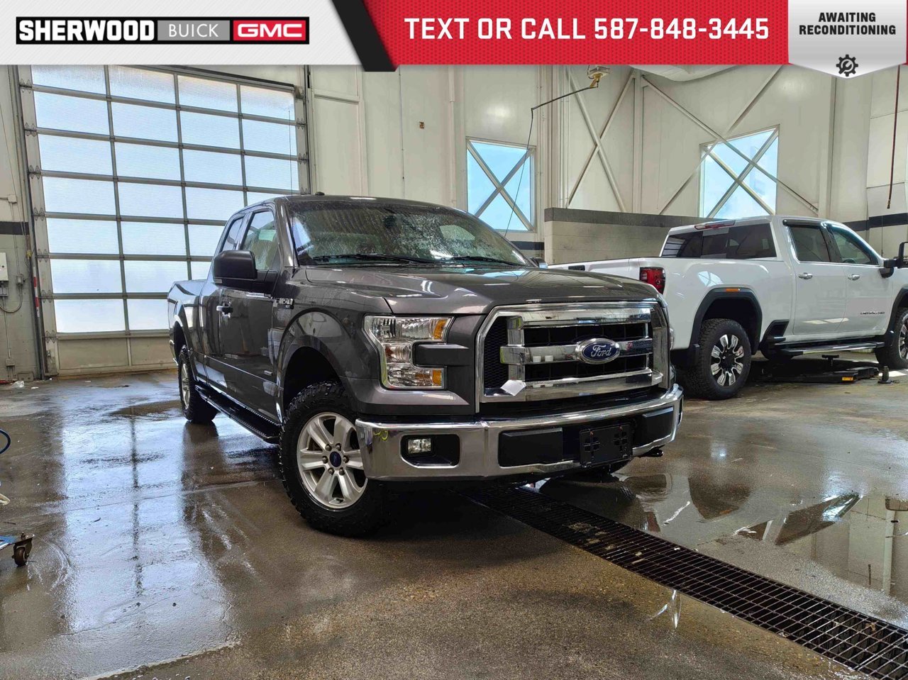 2017 Ford F-150 4WD SuperCab 145 XLT Grey Sherwood Park - photo #0