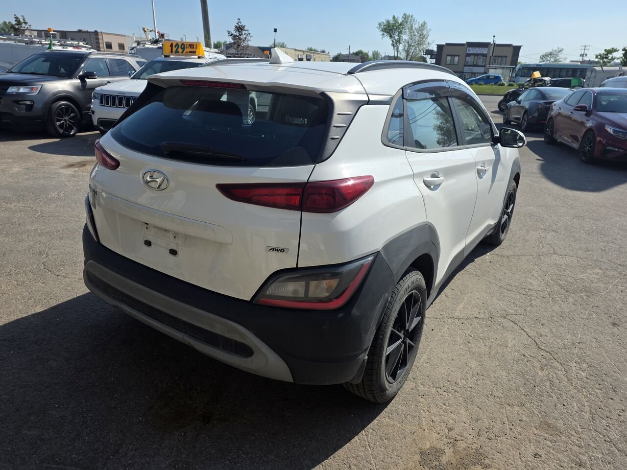 Hyundai Kona 2022 Blanc Longueuil, - photo #5