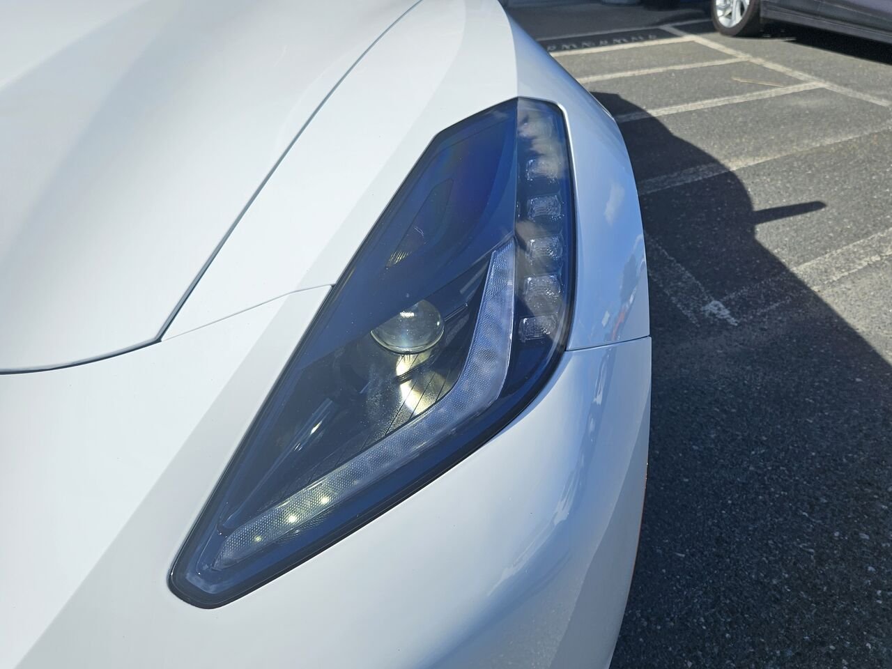Chevrolet Corvette Stingray Z51 coupé 2 portes avec 2LT 2015 Blanc Thetford Mines - photo #6
