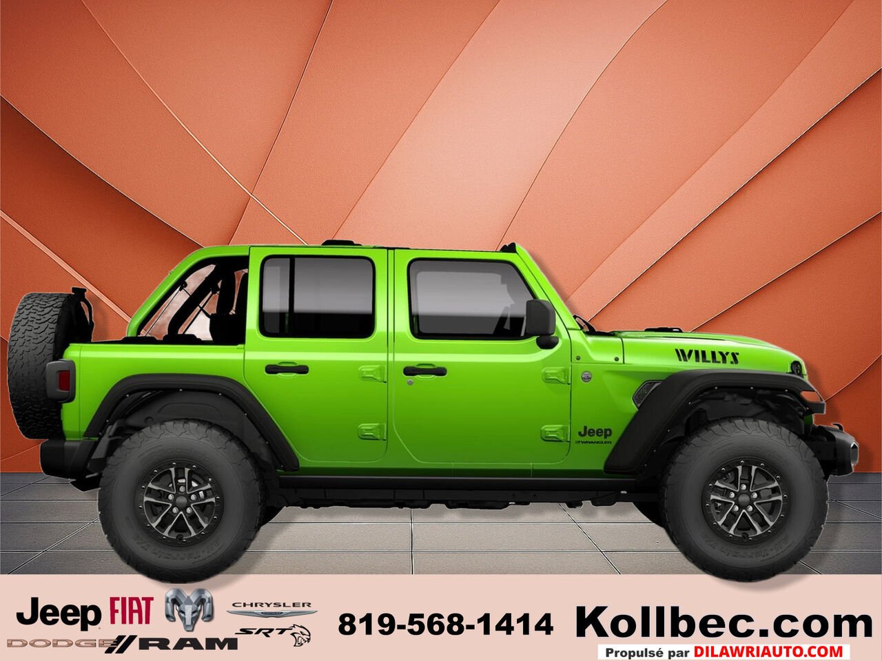 2026 JEEP Wrangler Willys 4 portes 4x4 Mojito Ottawa & Gatineau - photo #3