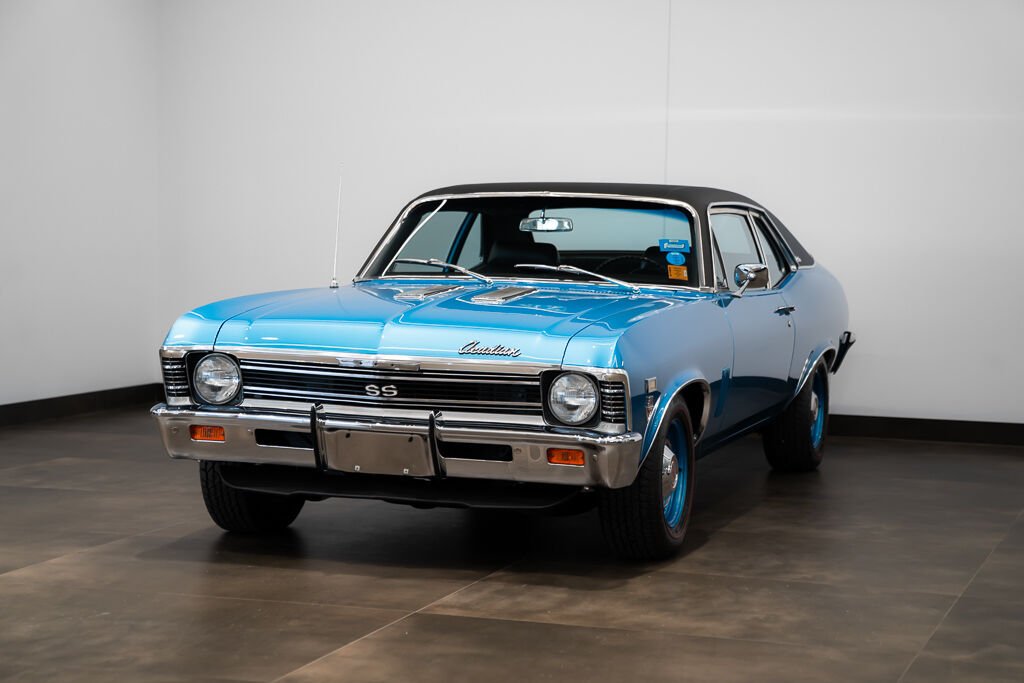 1969 Pontiac Acadian PRIX EN USD Blue Montreal - photo #0