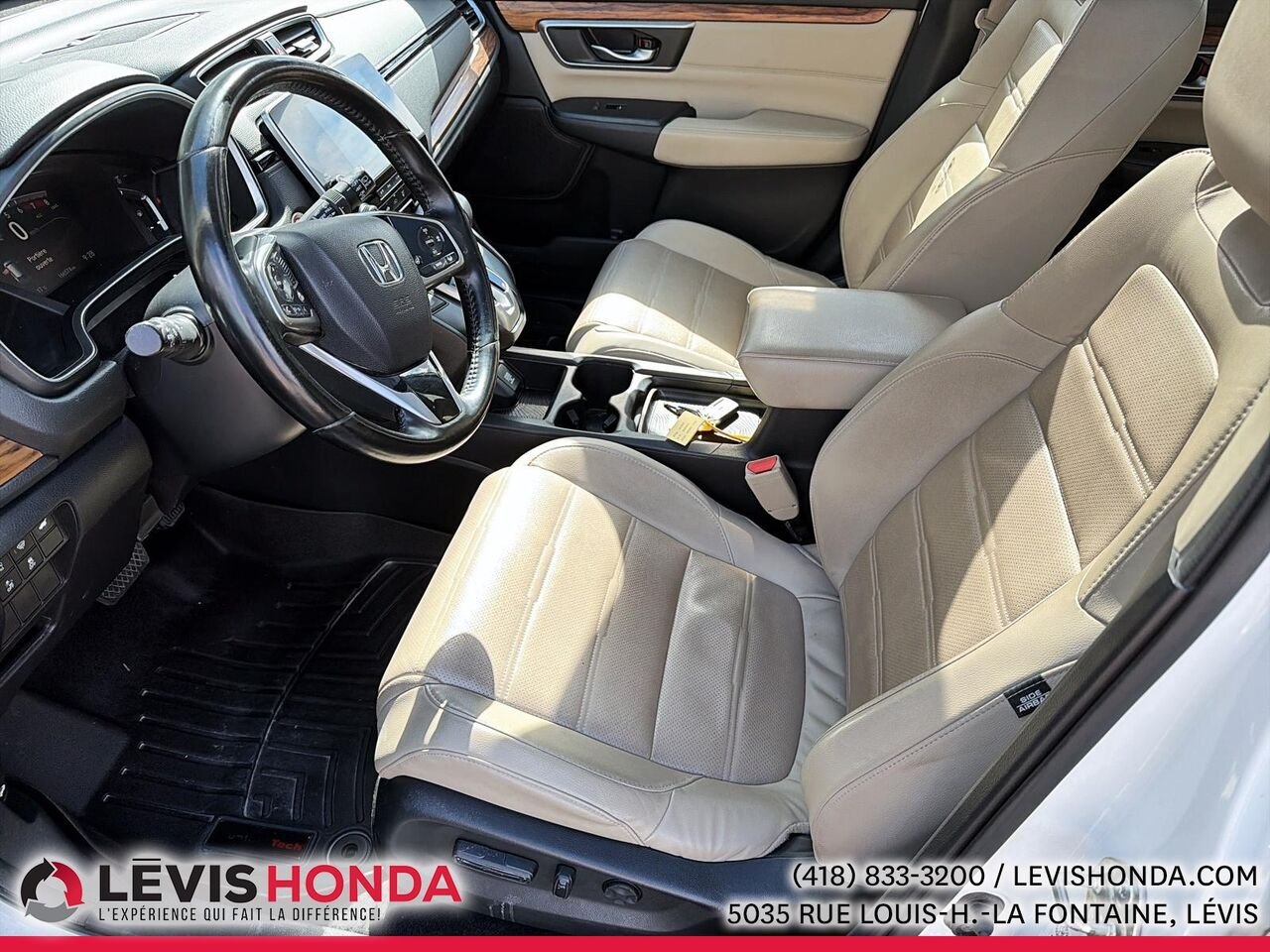 Honda CR-V Touring AWD Touring Traction Intégrale 2018 Blanc Lévis - photo #27