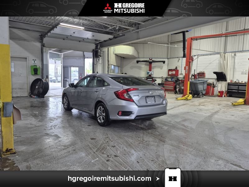 Honda Civic MH4468 | LX * Automatique* Caméra * Siege Chauffant 2016 Gris Laval - photo #5