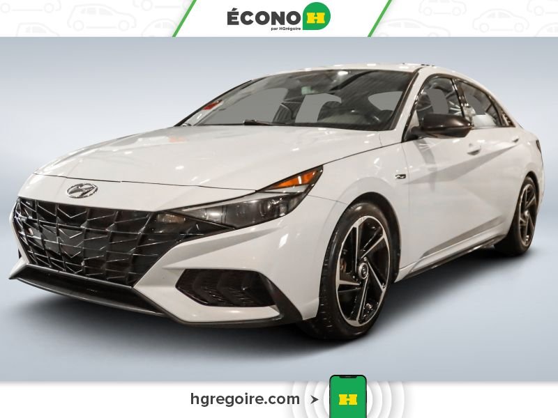 2021 Hyundai Elantra White Saint-Eustache - photo #2