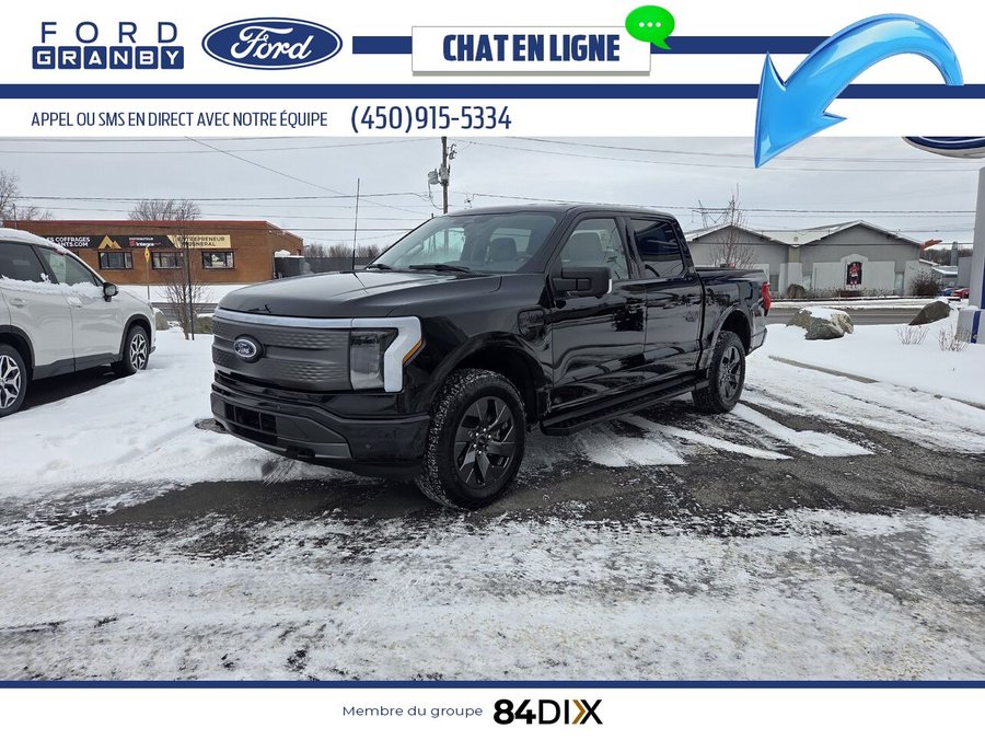 2023 Ford F-150 Lightning Black